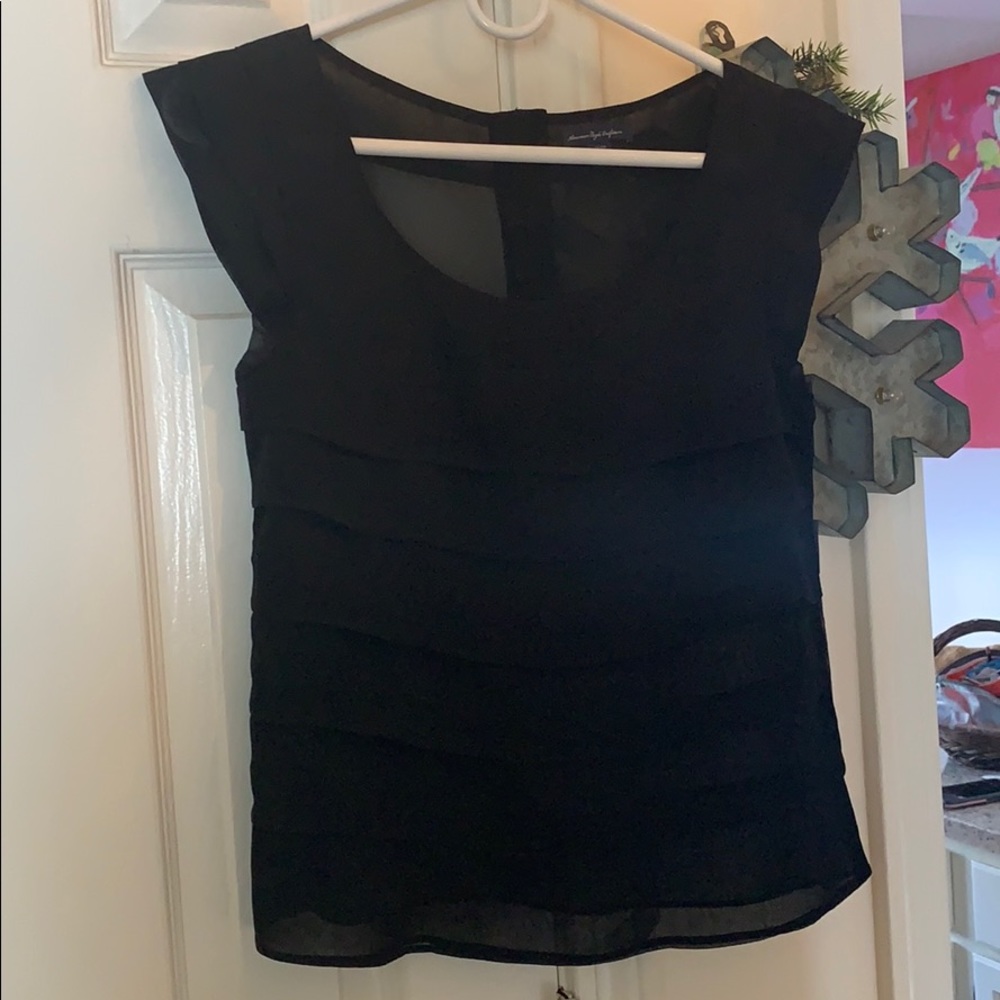 AE ruffle top
